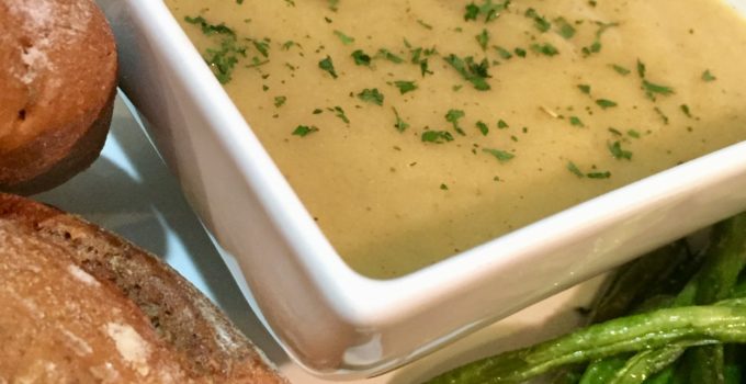 Roasted Cauliflower Soup